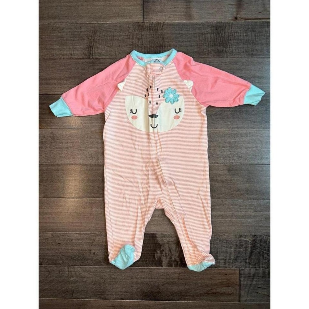 Gerber Girls Pajama Sleeper Size 0-3 Months